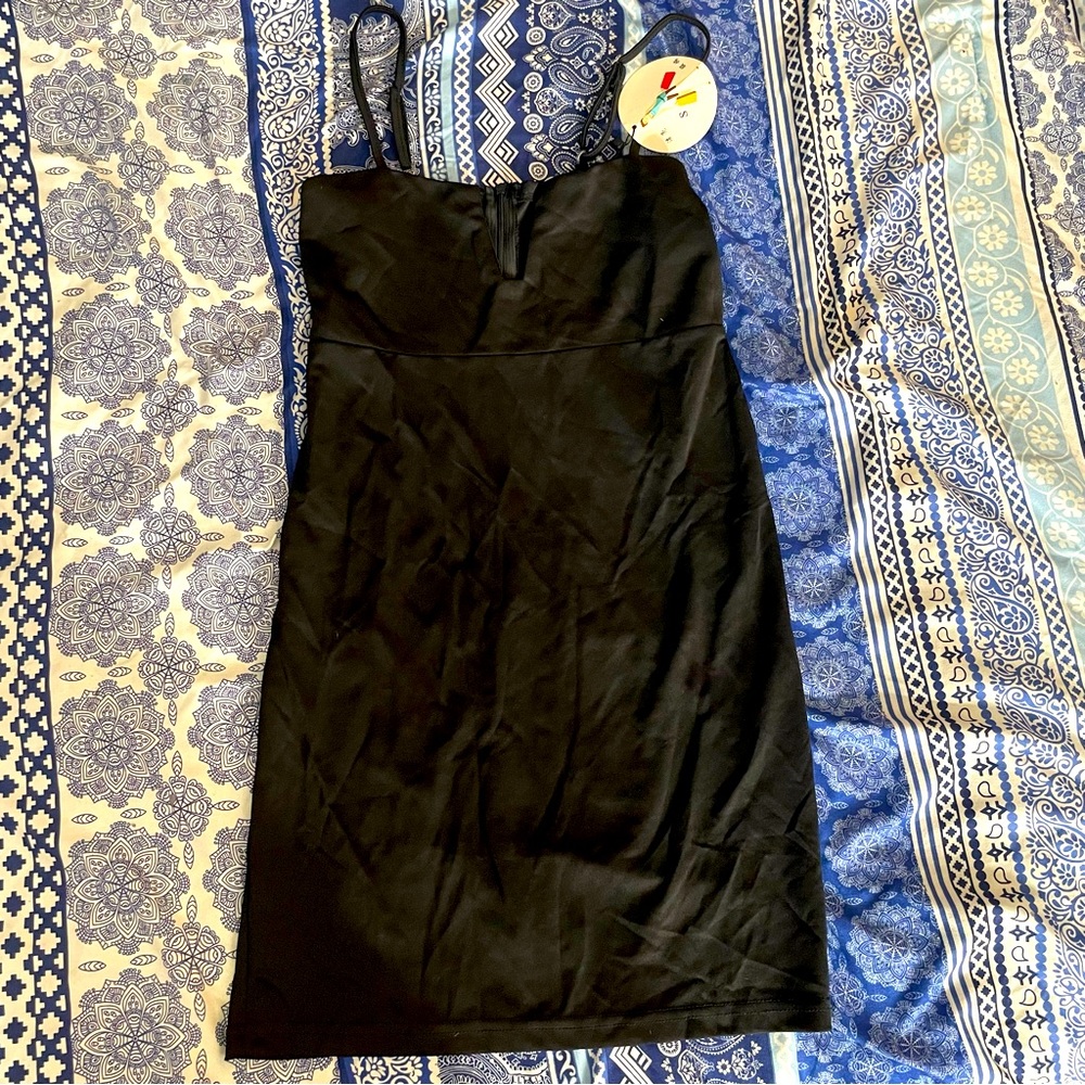 Womens new small black dress with tags